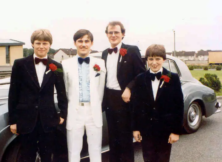Carl Junior'ss wedding to Cecily in 1981