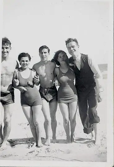 Sophie, Johnny, Frances, Walter Muller and Seamus Donnelly