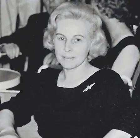 Frances at a Dinner Dance