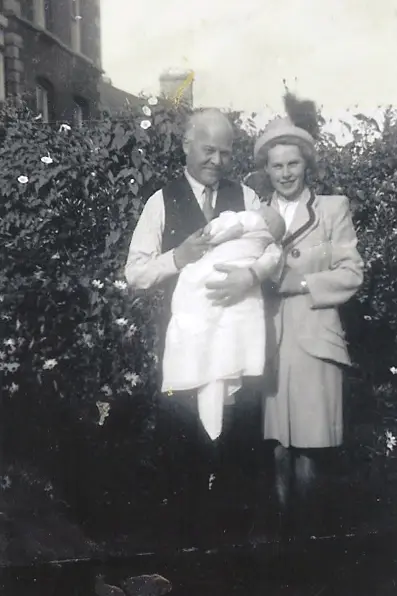 Frances, Seamus and their Children, Jim, Paul and Maureen,  Carl Rudolf, Frances and her son Jim