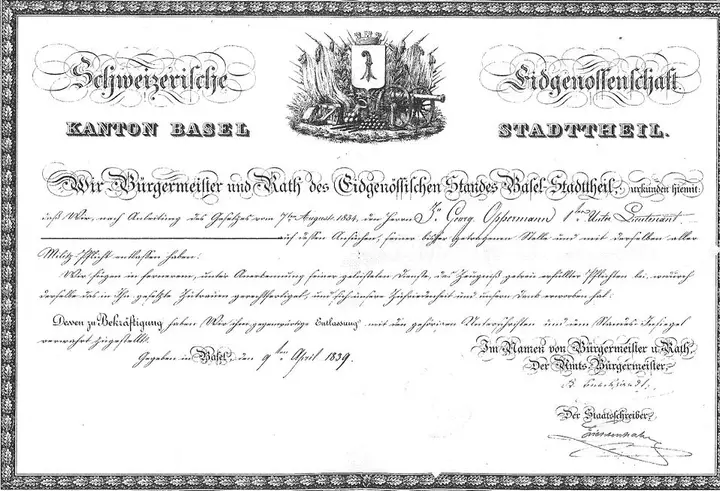 Johann's Army Commission