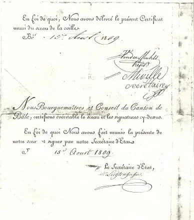 Page 2 - Johann's Birth Certificate,
