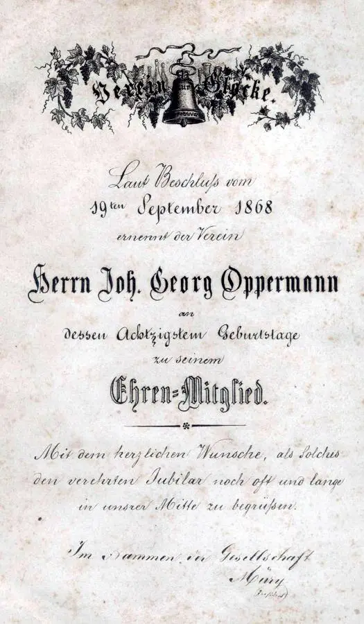 Johann's Indentures