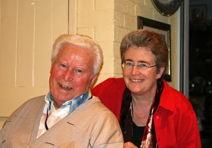 Johnny and his Daughter in Law Majella