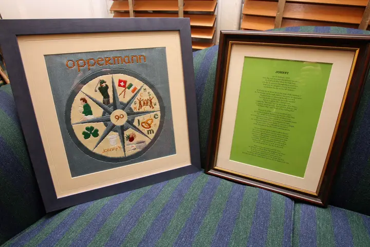 Tree of Life and Poem presented to Johnny