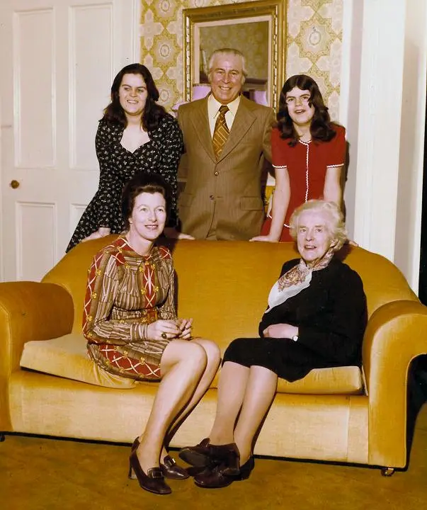 Family with Aunty Beau
