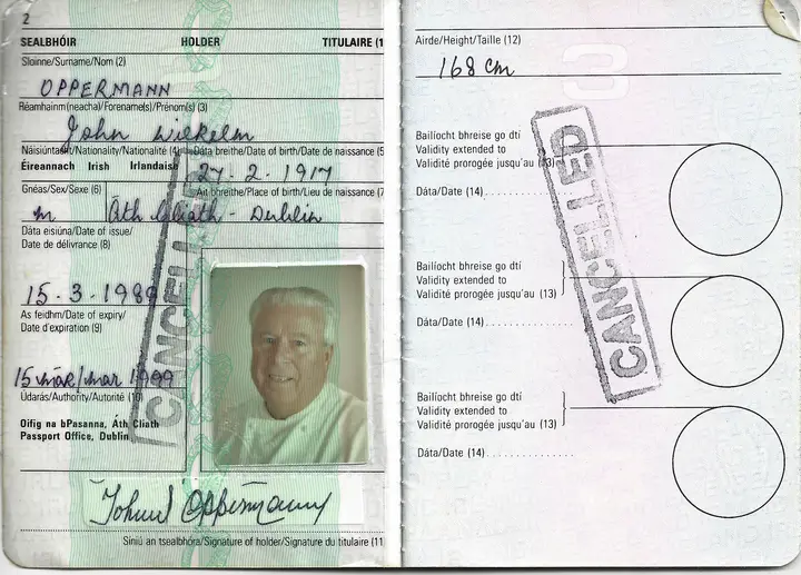 Johnny's Passport