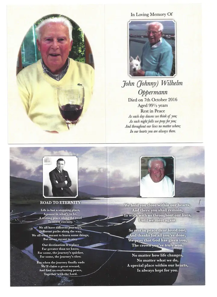 Memorial Card