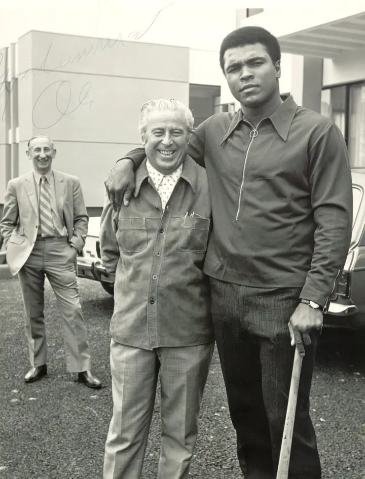 Muhammaid Ali's stay in Kilternan