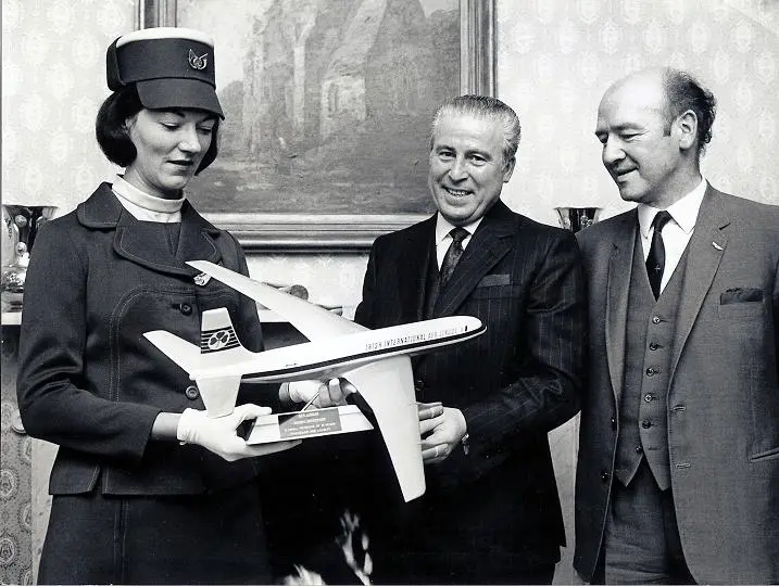 Presentation on his retirement from Aer Lingus